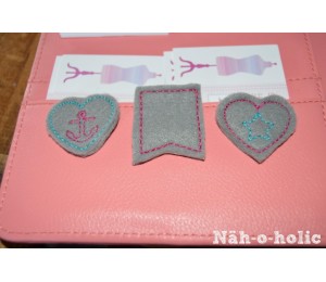 ITH - Felties Mix1  für Haarspangen, Broschen, Lesezeichen, Planer Clips, Glasmarkierer, Stifteaufsätze u.v.m.